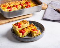 Clafoutis de tomates cerises inratable