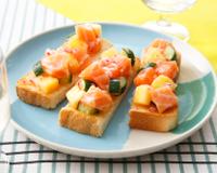 Des toasts en version sucrée salée super originaux et délicieux.