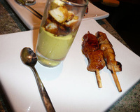 Verrine indienne et Yakitoris revisités