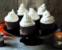 Cupcakes fantôme d'Halloween