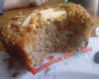 Muffins façon frangipane