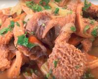 Une recette facile pour découvrir les tripes à la mode de Caen.