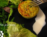 Soufflés aux petits pois