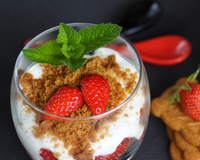 Tiramisu fraises spéculoos