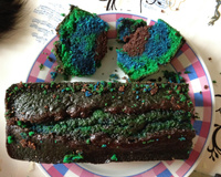 Gâteau au yaourt coloré