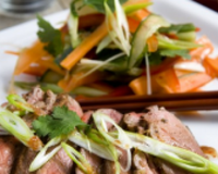 Salade de viande de bœuf à l'orientale