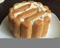 Charlotte ananas mascarpone