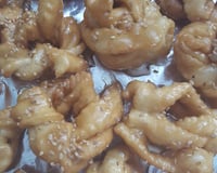 Griouches aux amandes et sésame