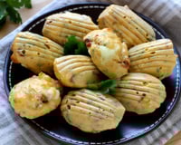 Madeleines salées au Chabichou