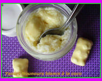 Yaourt nounours blancs à la coco...