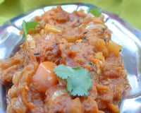 Caviar d'aubergine indien