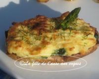 Délicieuse côtelette aux asperges garnie de fromage. délicieux et à porté de tous pour un souper réussi.