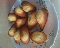 Madeleines fondantes au lait