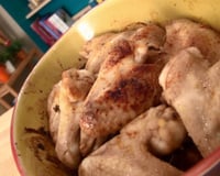 Ailerons de poulet au four