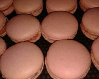 Macarons à la fraise classiques