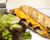 Sandwich magret de canard et cheddar par Dominique Saibron