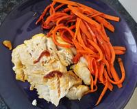 Un plat en version sucré salé.
