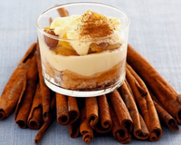 Ch'tiramisu : pommes caramélisées, spéculoos & cannelle