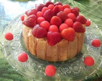 Charlotte aux fraises