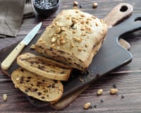 Cake au beurre de cacahuètes et chocolat