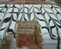 Mille crêpes à la noisette et au chocolat