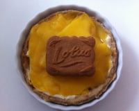 Tartelette mangue speculoos