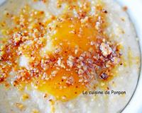 Mon partenaire Gaia m'a envoyé de la farine sans gluten mais aussi du fonio semi-complet. Avec ce dernier, on peut faire des crèmes. J'étais un peu…