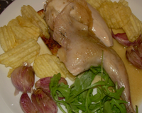 Ce plat de Noël a été réalisé par mon mari et mon fils Jean-sébastien. Un grand merci à tous lesdeux c'était vraiment trop bon !
