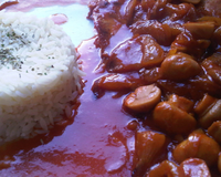 Escalope de dinde, sauce chasseur aromatisée au cidre