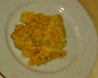 Le chou aux lardons et la crème faiche