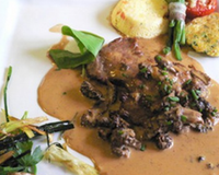 Lasagnes de Foie Gras aux Morilles