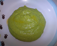 Purée de petits pois
