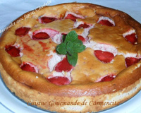 Cheesecake aux fraises Charlotte rapide