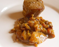 Une recette toute simple, légère, rapide et savoureuse pour accueillir l'hiver qui frappe à nos portes ... Un accord sucré-salé qui se marie bien avec le porc et avec…