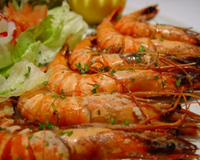 Crevettes au gingembre et au citron vert