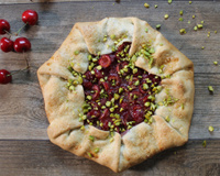 Tarte rustique express aux cerises