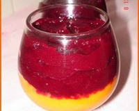 Verrine de betterave et carotte