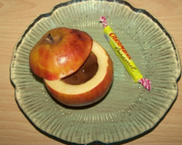 Pommes chaudes au Carambar