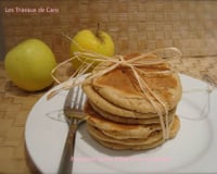 Pancakes farine d'épeautre et pommes