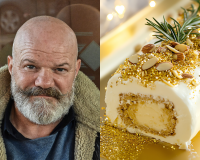 Philippe Etchebest dévoile sa recette facile et gourmande pour une bûche roulée de Noël “qui va épater votre famille"