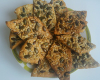 Knækbrød ou crackers danois aux graines
