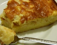 Fondant aux pommes et fromage blanc