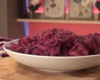 Compotée de chou rouge aux pommes