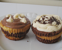 Une déclinaison façon cupcake de ce célèbre gâteau.