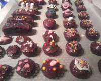 Amuse bouche chocolaté, bouchée