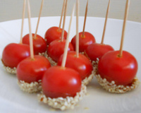 Tomates cerises d'amour rapides