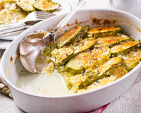 J'ai préparé ce gratin avec les dernières courgettes de la saison, et tout le monde veut connaître mon secret