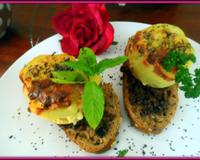 Pas d'idée recettes juste quelques restes dans le réfrigérateur et voilà une recette sublime.