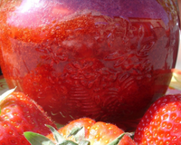 Confiture aux fraises
