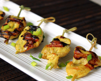 Muu ping : brochettes de porc au lait de coco